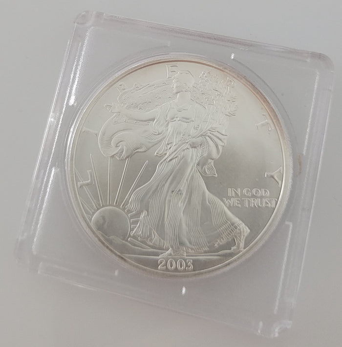 2003  $1 American Silver Eagle Beautiful0