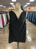 Top Sleeveless By Chicos In Black, Size:Xl
