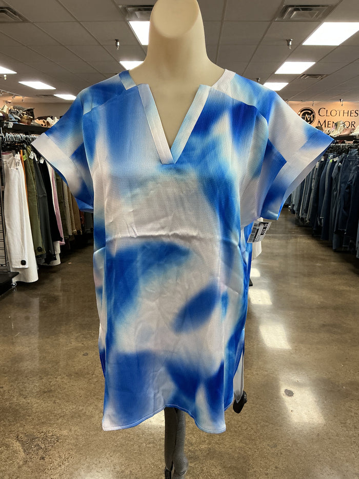 Top Ss By Lysse In Blue & White, Size:M
