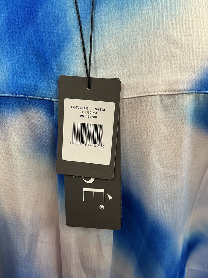 Top Ss By Lysse In Blue & White, Size:M
