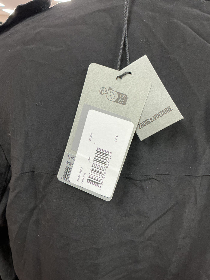 Top Ls By Zadig And Voltaire In Black, Size:L