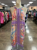 Dress Casual Short By Jade In Orange & Purple, Size:L