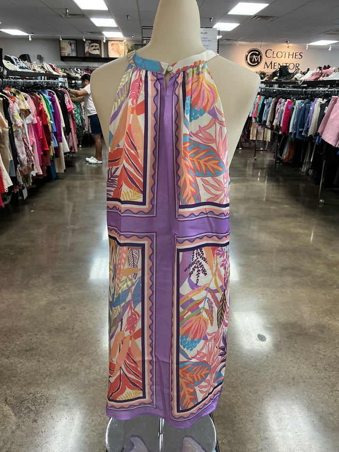 Dress Casual Short By Jade In Orange & Purple, Size:L