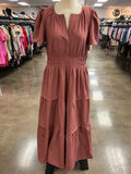 Dress Casual Maxi By Entro In Mauve, Size:S