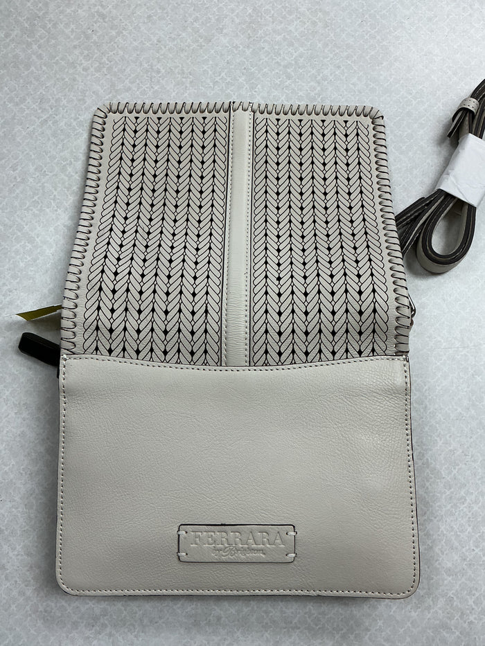 Crossbody Designer By Brighton In Cream, Size:Medium