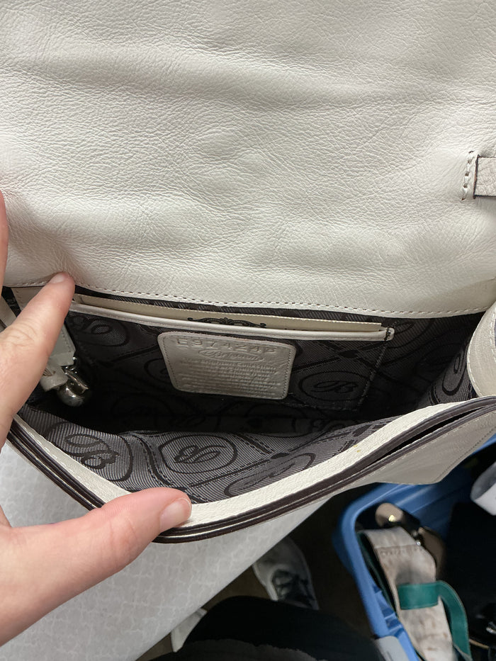 Crossbody Designer By Brighton In Cream, Size:Medium
