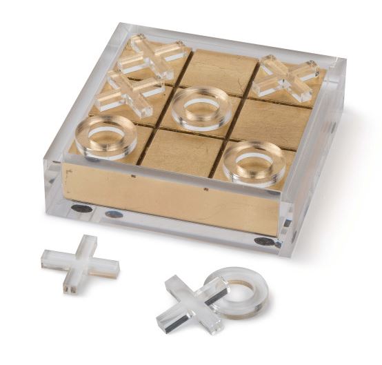 Acrylic Tic Tac Toe - Regina Andrew