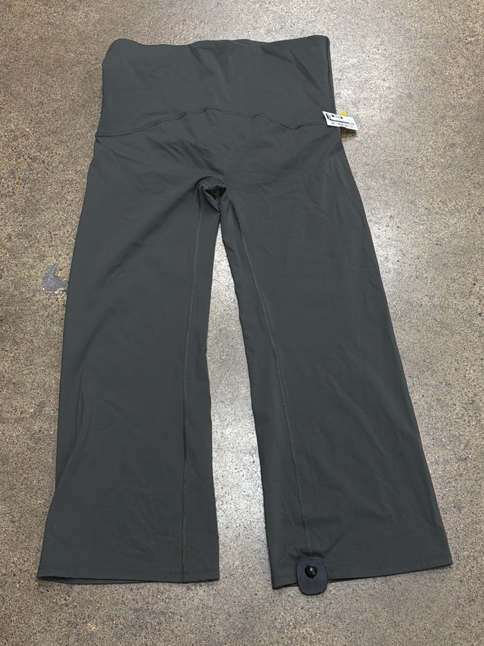 Athletic Leggings By Spanx In Green, Size:1X