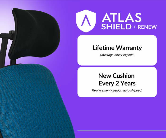 Atlas Shield + Renew Lifetime Warranty & Cushion Refresh