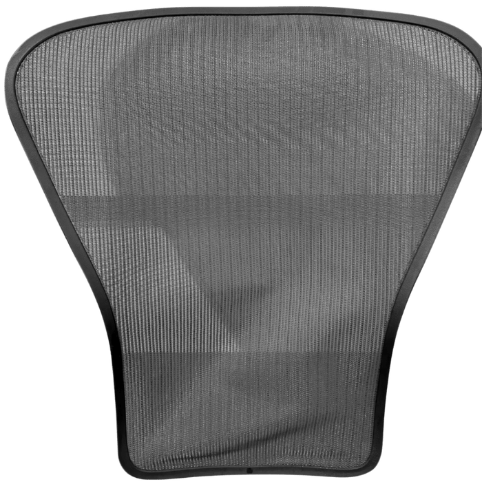 Herman Miller Aeron Remastered V2 compatible black mesh backrest replacement