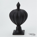 Beaufort Flame Bottle - Matte Black - Global Views