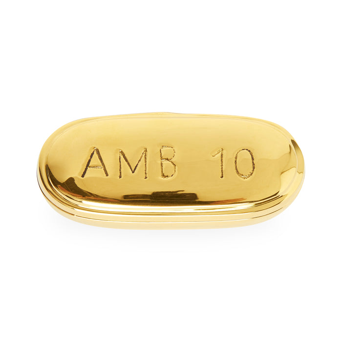 Brass Ambien Pill Box - Jonathan Adler