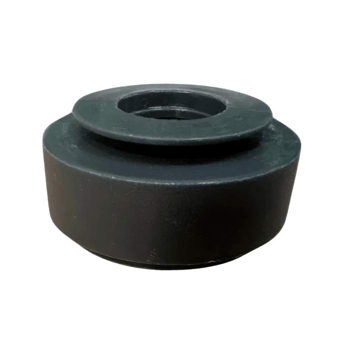 Black Herman Miller Aeron Classic V1 compatible bushing spacer part on white background