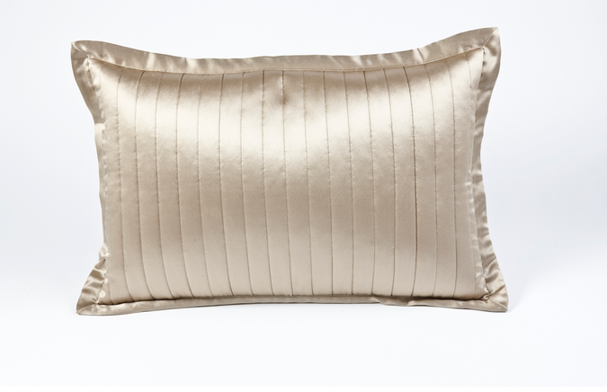 Charmeuse Channel Quilt King Shams - Ann Gish