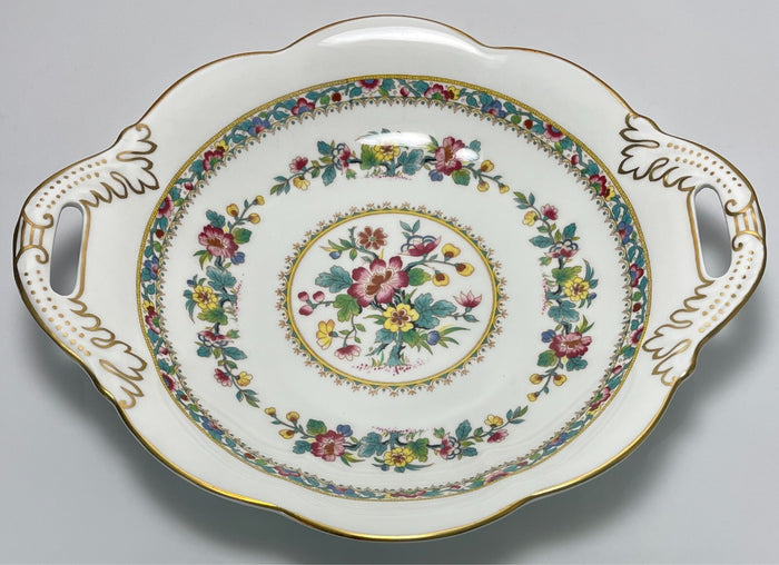 Coalport Ming Rose Bon Bon 9 3/4"0