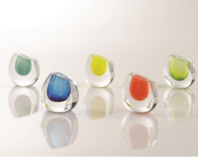 Color Drop Vases - Global Views