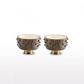 Djembe Mini Round Bowl Set of 2 - Nima Oberoi-Lunares
