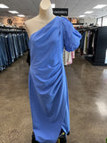Dress Casual Maxi By Lauren By Ralph Lauren In Blue, Size:6