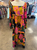 Dress Casual Maxi By Oddi In Floral Print, Size:M