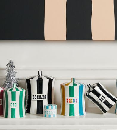 Vice Edibles Canister - Jonathan Adler