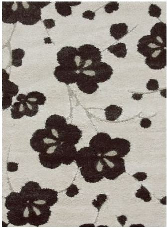 Enchant Ivory-Espresso Rug 2' x 4' - Loloi