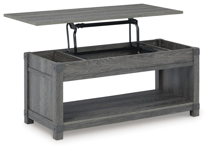Freedan Rect Lift Top Cocktail Table