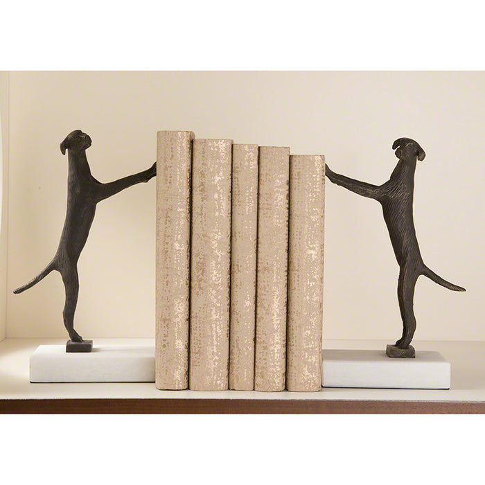 Golden Retriever Bookends - Global Views