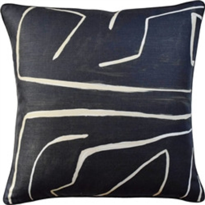 Grafitto Onyx Beige Pillow 14x20 - Ryan Studio
