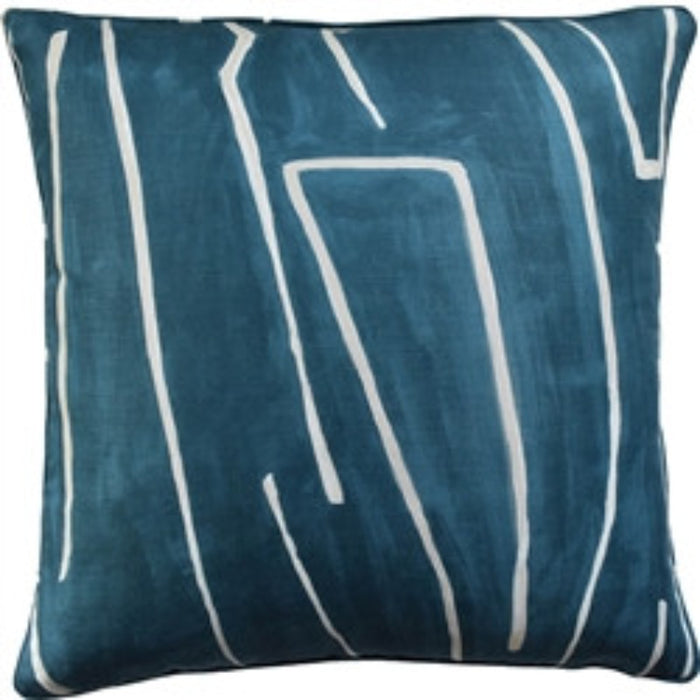Grafitto Teal Pearl Pillow 14x20 - Ryan Studio