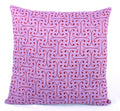 Graphic Mini Scroll Design Pillow - Sabira Collection