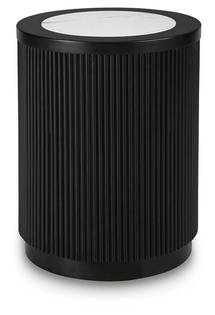 Grayman Round End Table