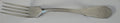 Guy Degrenne Sonate Serving Fork 10" Stainless Flatware Frosted Handle0