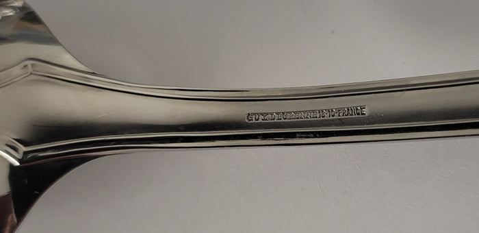 Guy Degrenne Sonate Serving Fork 10" Stainless Flatware Frosted Handle2