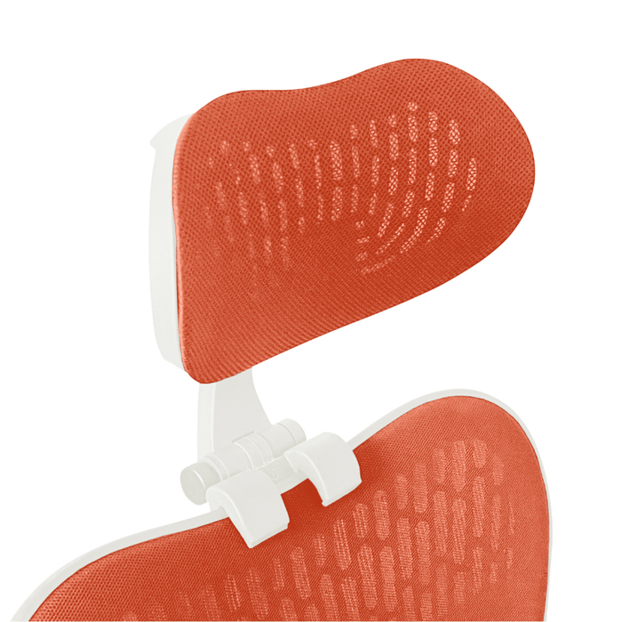 White / Orange