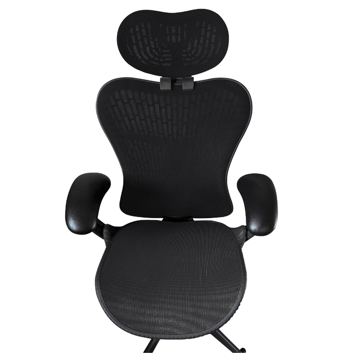 Refurbished Herman Miller Mirra 2 office chair with mesh headrest and armrests from Office Logix Shop