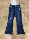 Jeans Flared By Kancan In Blue Denim, Size:8