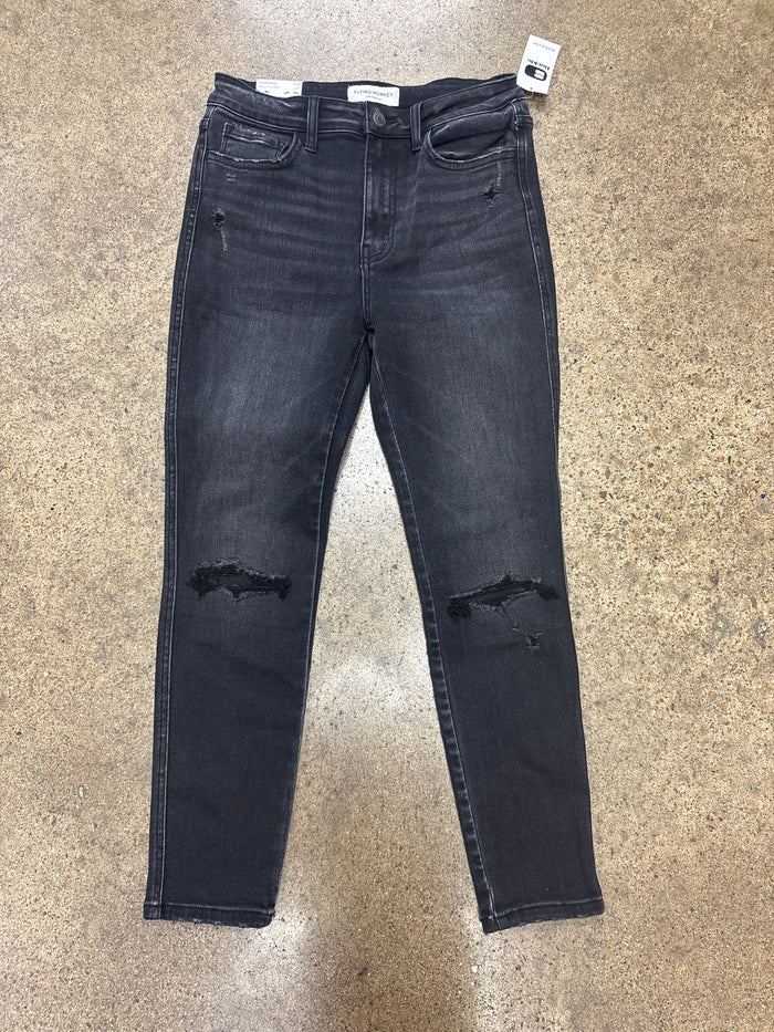 Jeans Skinny By Flying Monkey In Black, Size:6