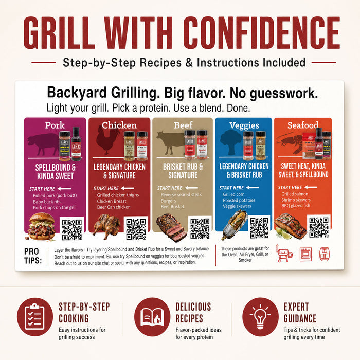 Lane's Backyard BBQ Starter Bundle + Free Shipping