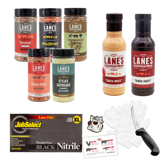 Lane's Backyard Pitmaster Bundle + Free Shipping