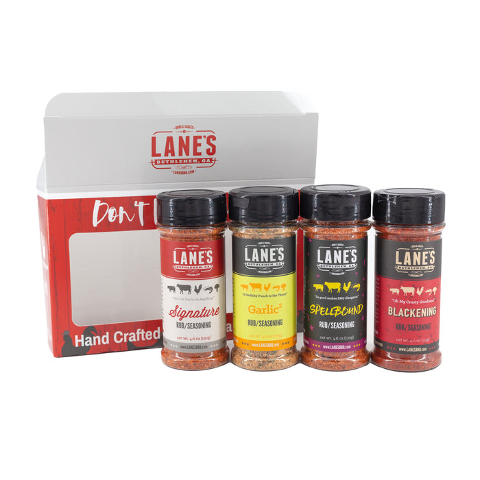 Lane's Best Chicken Rubs 4-Pack Set