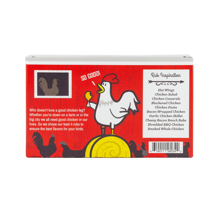 Lane's Best Chicken Rubs 4-Pack Set