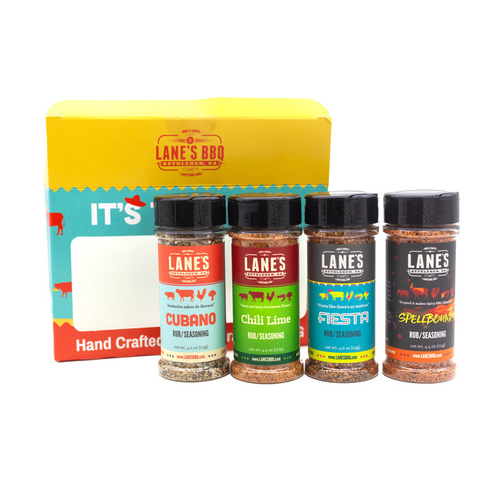 Lane's Best Taco Seasonings 4-Pack Set