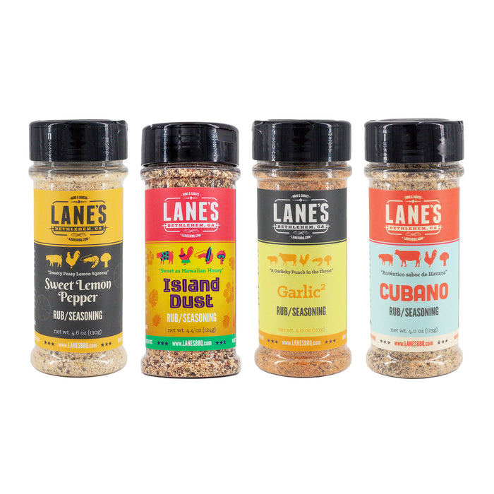 Lane's Best Veggie Seasonings 4-Pack Set