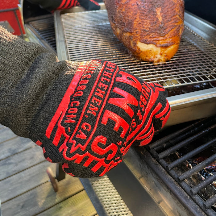 Lane's Heat Resistant Grilling Gloves