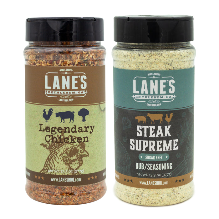 Lane's Ultimate Beef & Chicken Rub Bundle