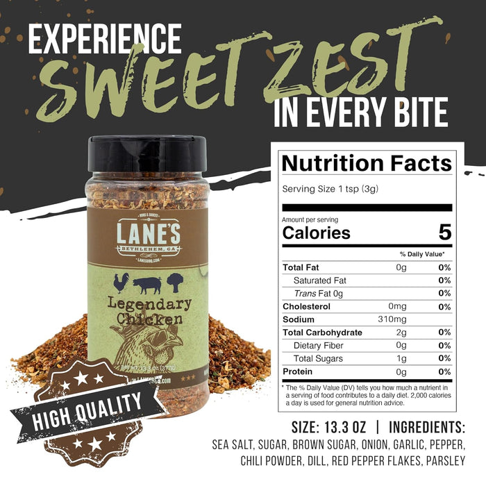 Legendary Chicken Seasoning & Rub