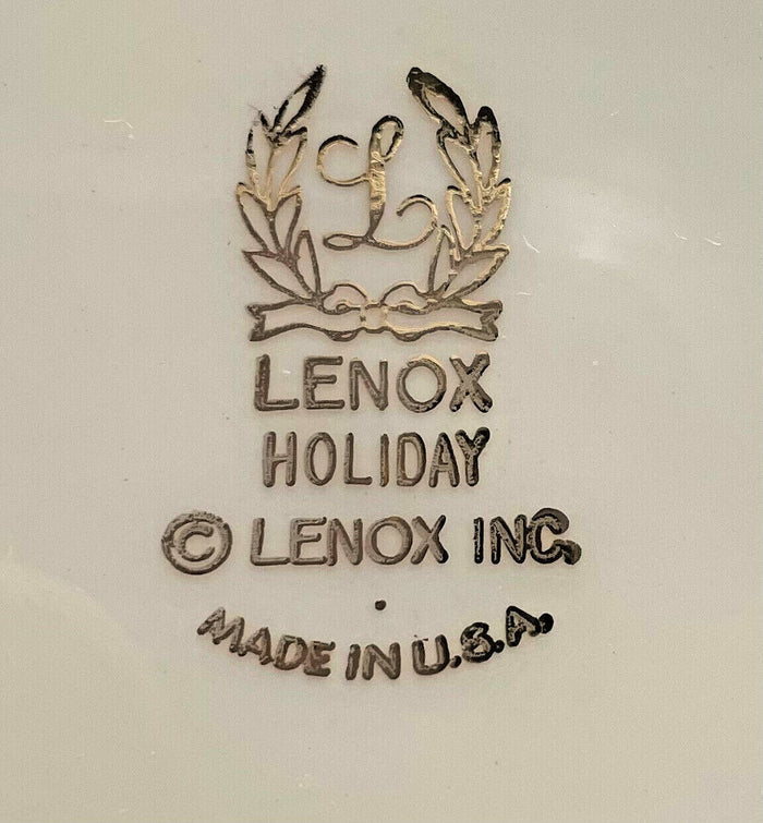 Lenox Holiday Cup and Saucer Set1