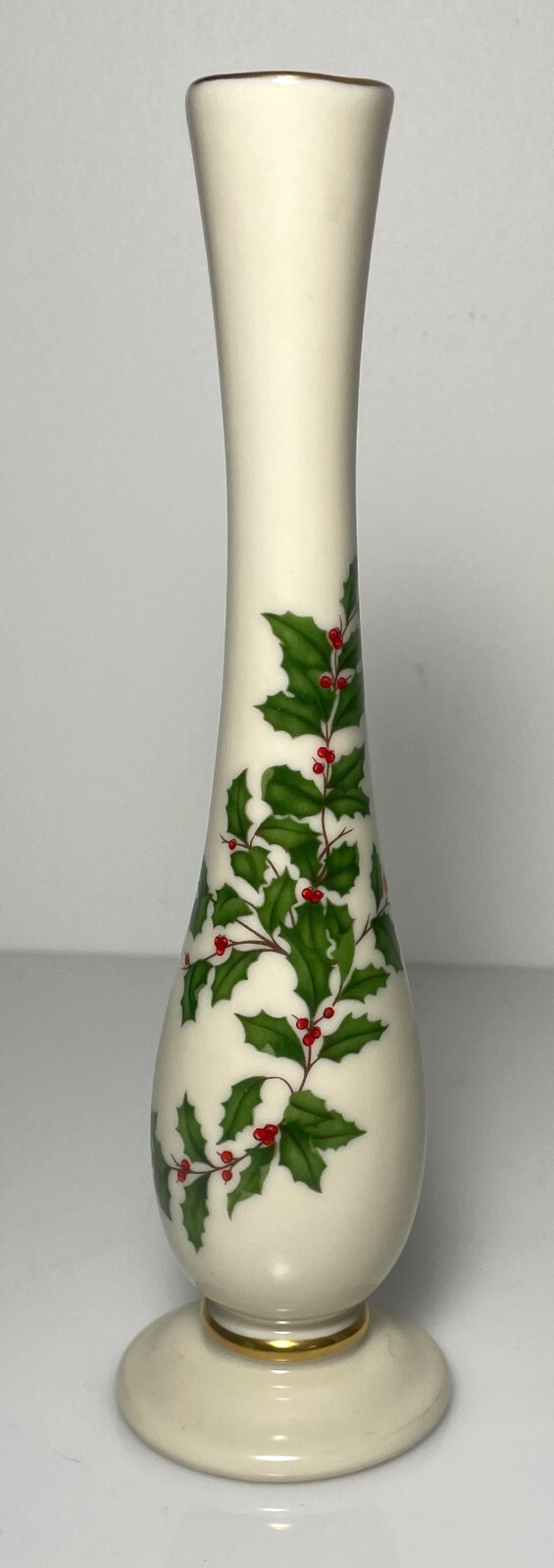 Lenox Holiday Dimension Bud Vase 7 3/8"0