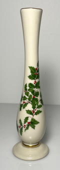 Lenox Holiday Dimension Bud Vase 7 3/8"0