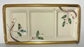 Lenox Holiday Nouveau 3 Part Rectangular Divided Server 15 7/8" Factory Second0